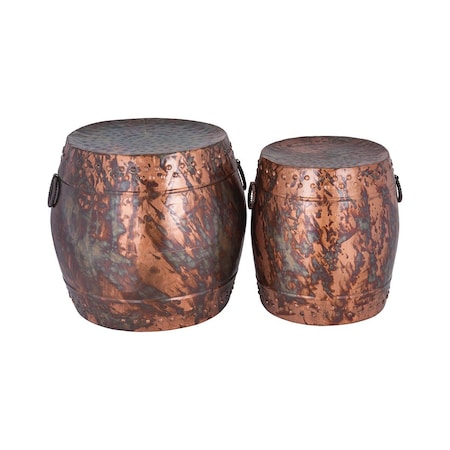 Stein World Stein World 16710 Zagora Set Of 2 Stools 16710